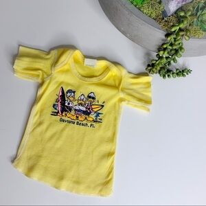 Vintage Daytona Beach Florida Surf Duck T-shirt short sleeve 6 months